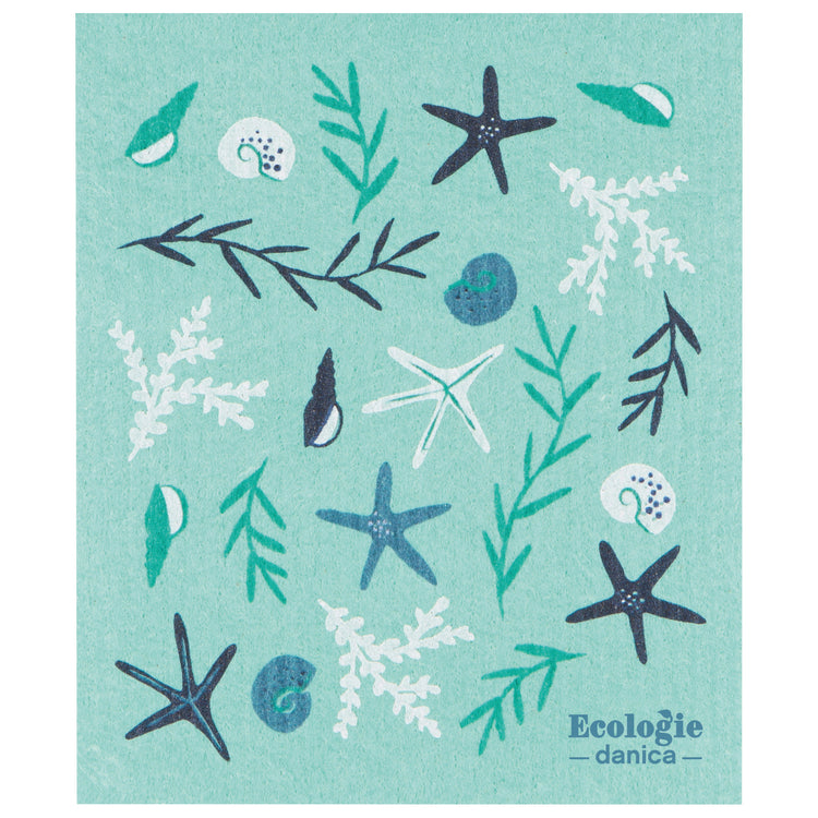 Coastal Treasures Swedish Sponge Cloth