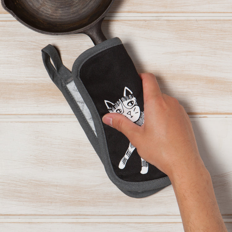 Purr Party Potholder