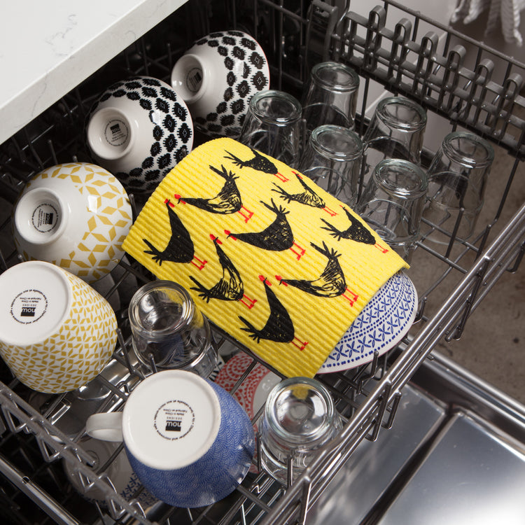 Chicken Scratch Swedish Dishcloth