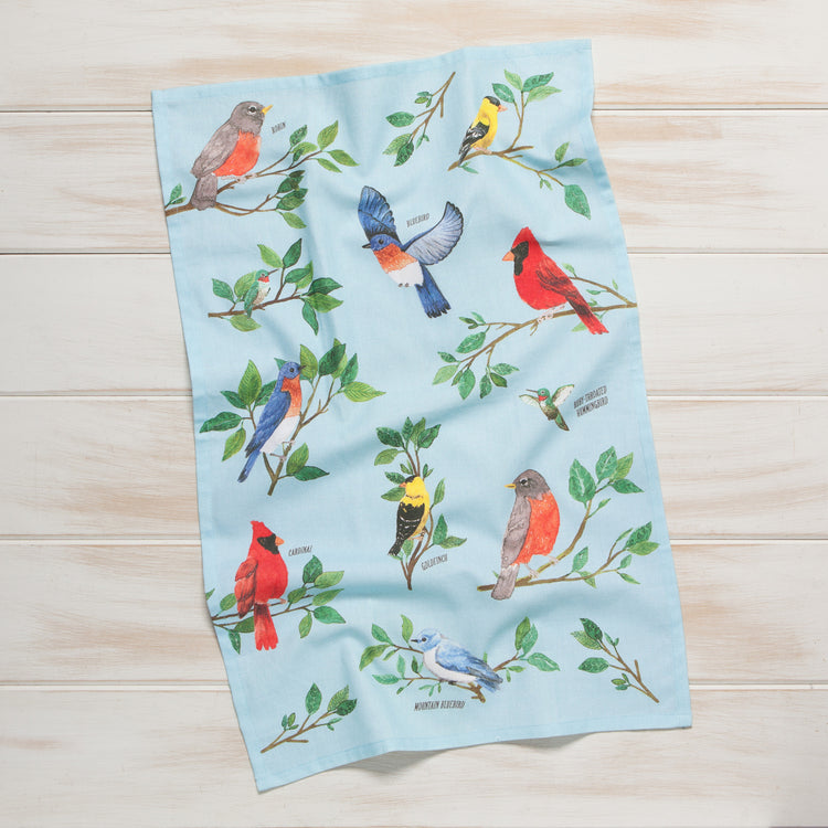 Birdsong Dishtowel