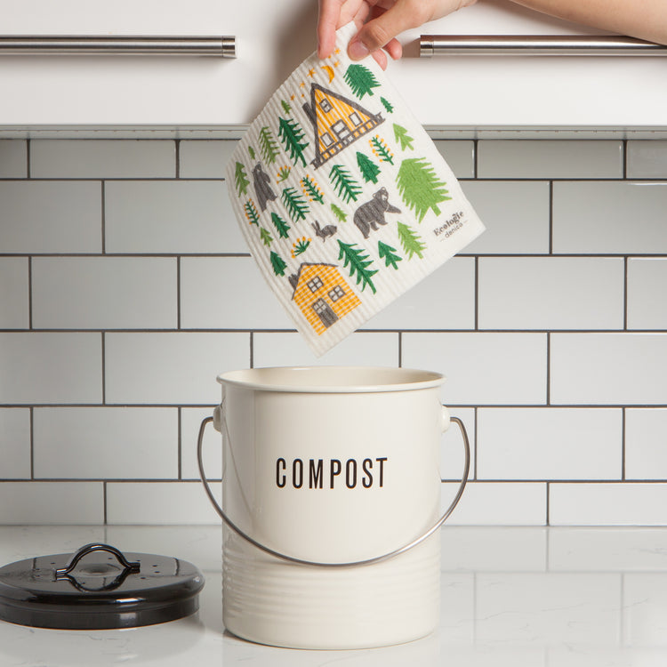 Wild Life Swedish Dishcloth