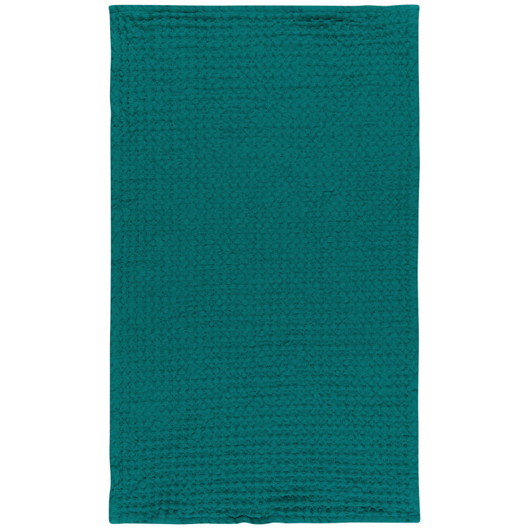 Second Spin Teal Waffle Dishtowel Set of 2