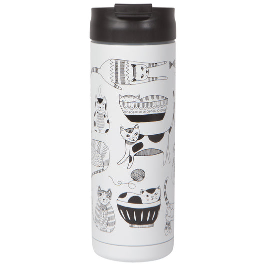 Purr Party Travel Mug 18 oz