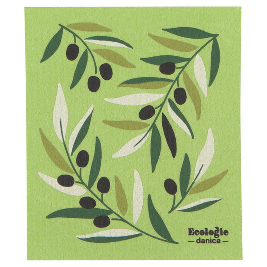 Olives Swedish Sponge Cloth