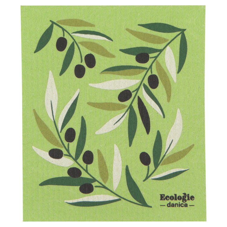 Olives Swedish Sponge Cloth