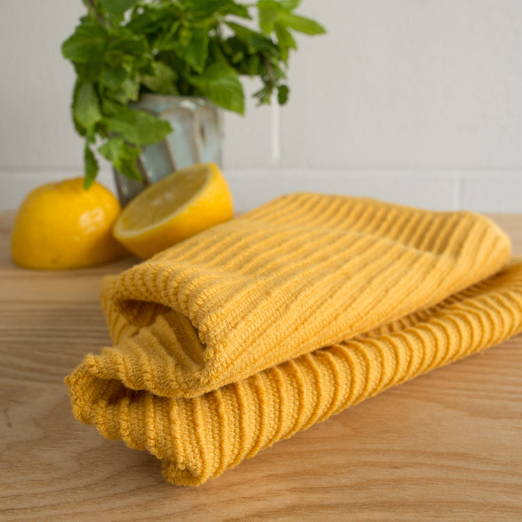 Ripple Honey Dishcloths Set of 2