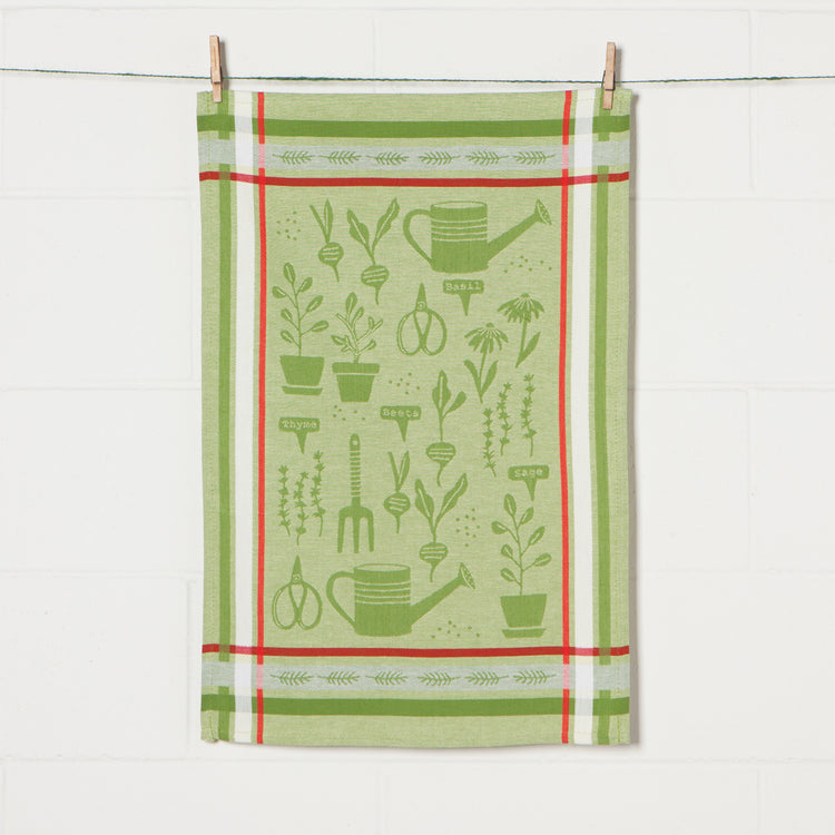 Garden Woven Jacquard Dishtowel
