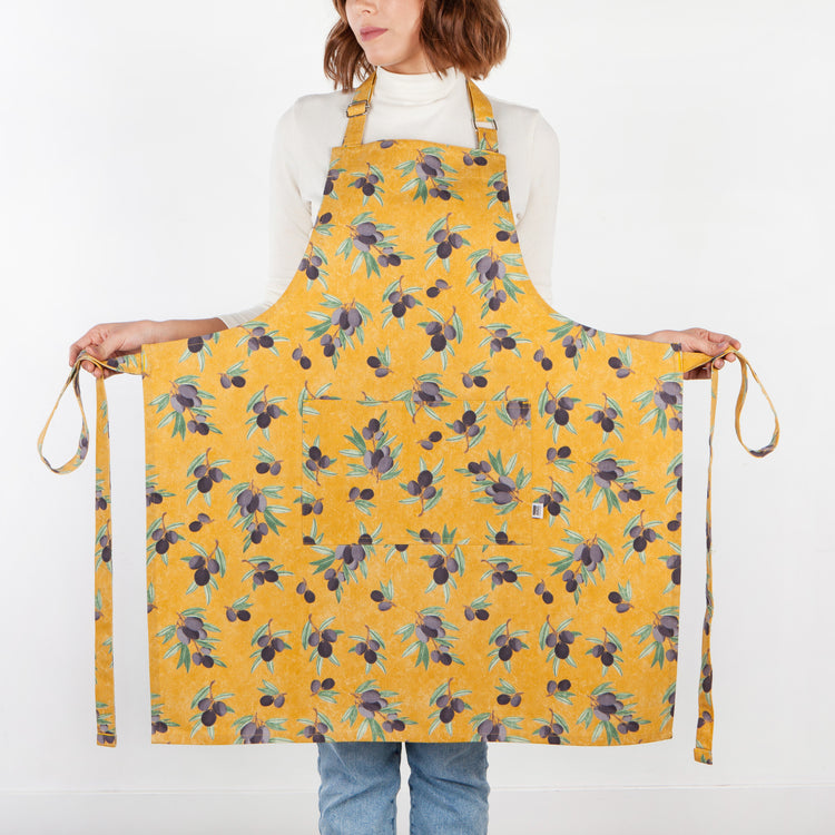 Olives Cotton Chef's Apron