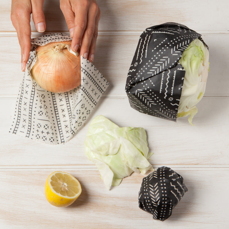 Onyx Beeswax Wrap Set of 3