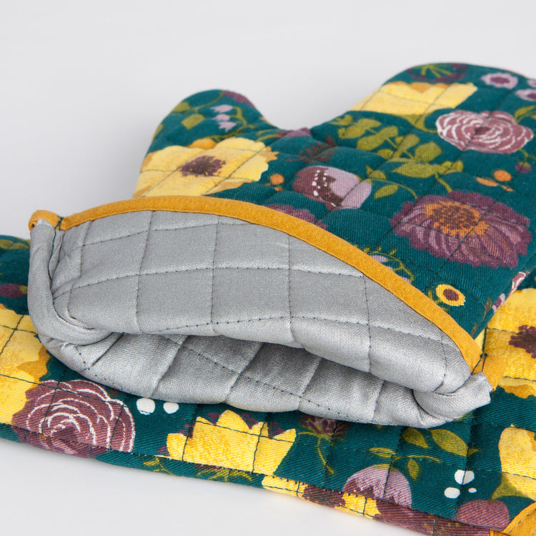 Adeline Quilted Oven Mitt