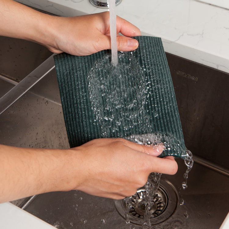 Jade Green Swedish Sponge Cloth