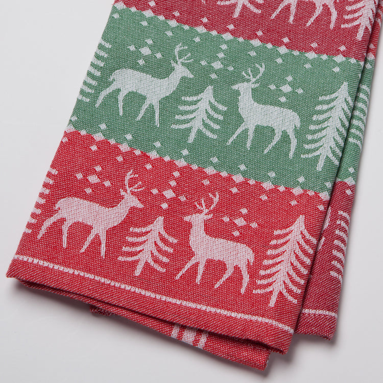 Nordic Night Jacquard Dishtowel