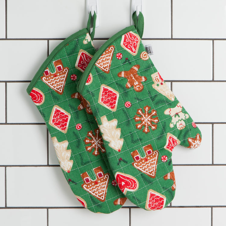 Christmas Cookies Oven Mitt