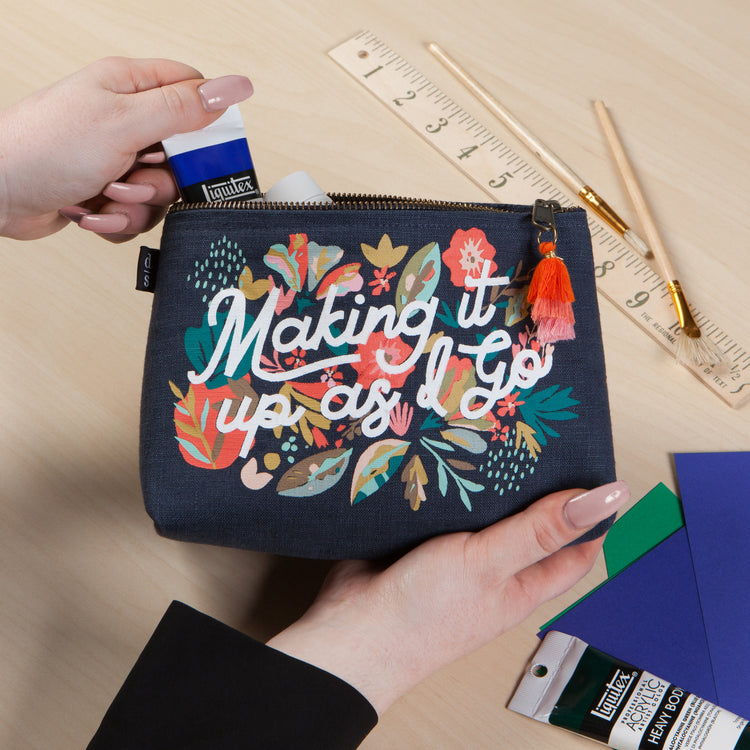 Superbloom Small Cosmetic Bag