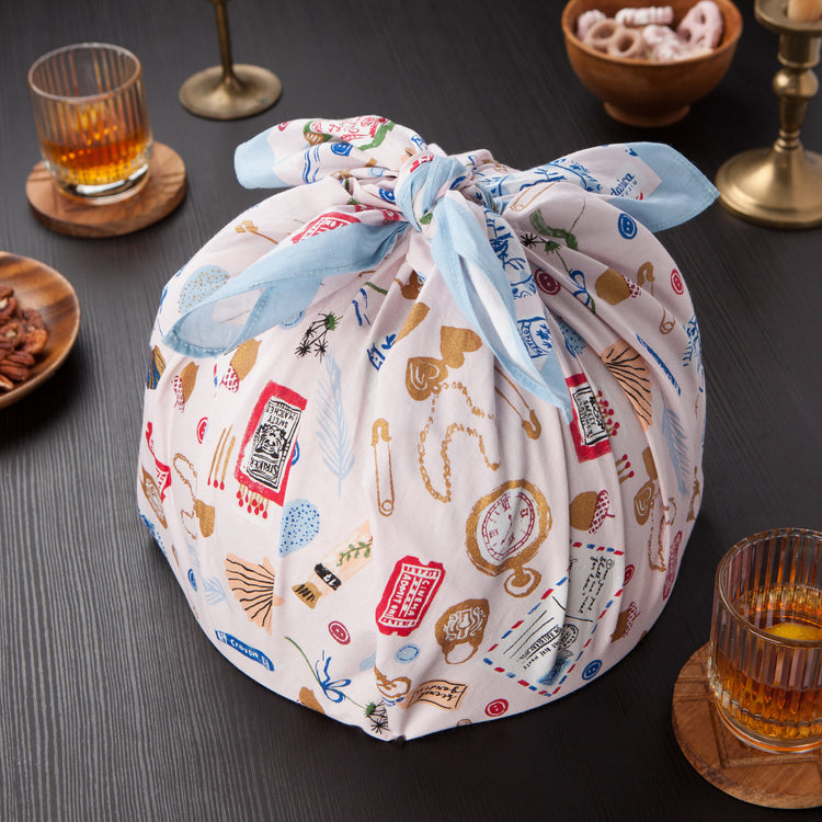 Finders Keepers Reusable Cotton Gift Wrap