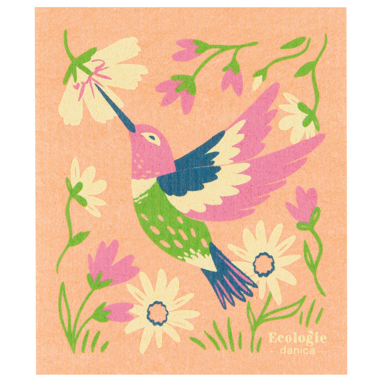 Hummingbird Swedish Sponge Cloth