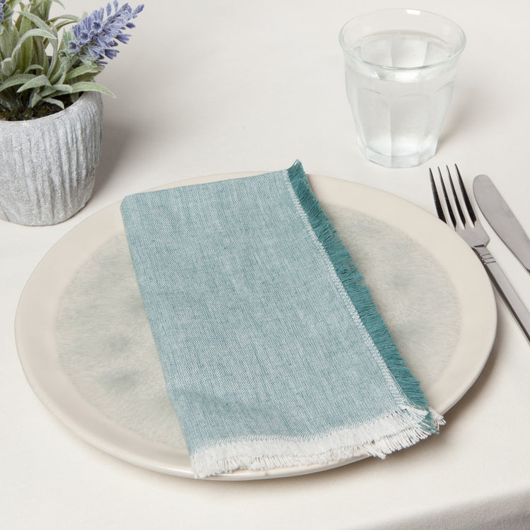 Lagoon Chambray Napkins Set of 4