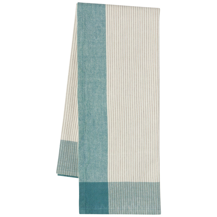 Lagoon Array Stripe Dishtowel Set of 2