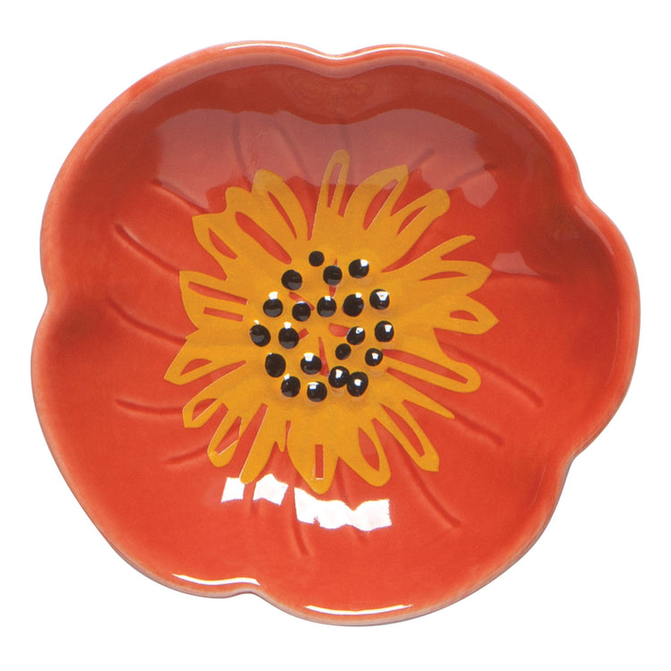 Flower Shaped Pinch Bowl Set of 6
