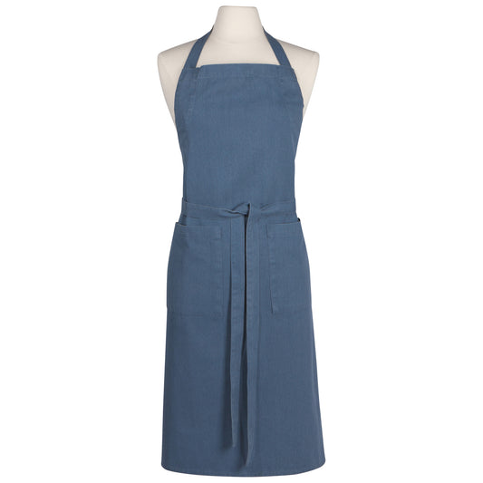 Midnight Blue Stonewash Apron