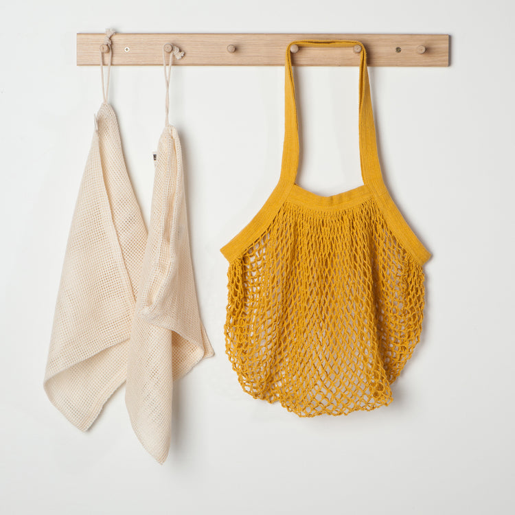 Le Marche Gold Net Shopping Bag