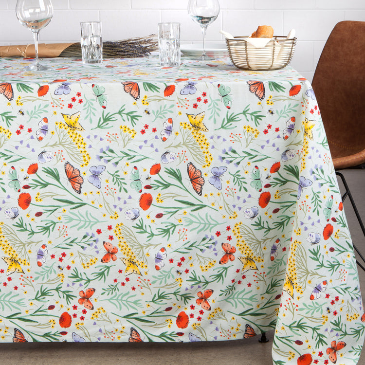 Morning Meadow Tablecloth 90 x 60 Inches