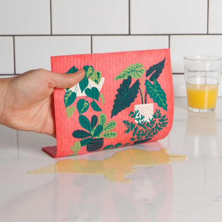 Let It Grow Swedish Sponge Cloth