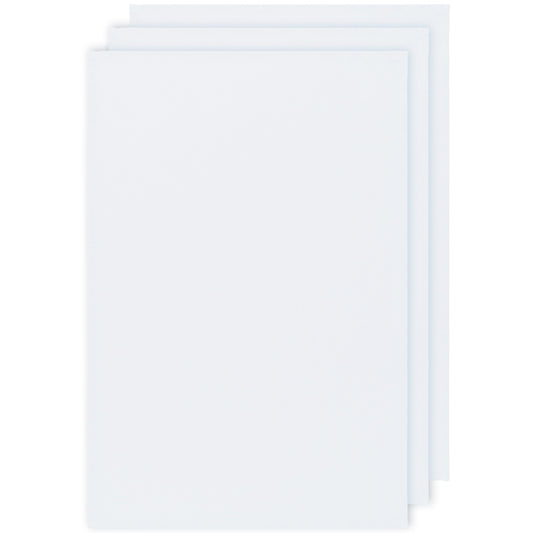 White Floursack Dishtowels Set of 3