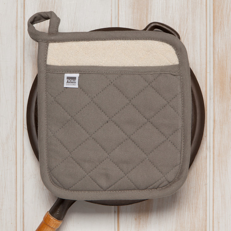 Superior London Gray Pocket Potholder
