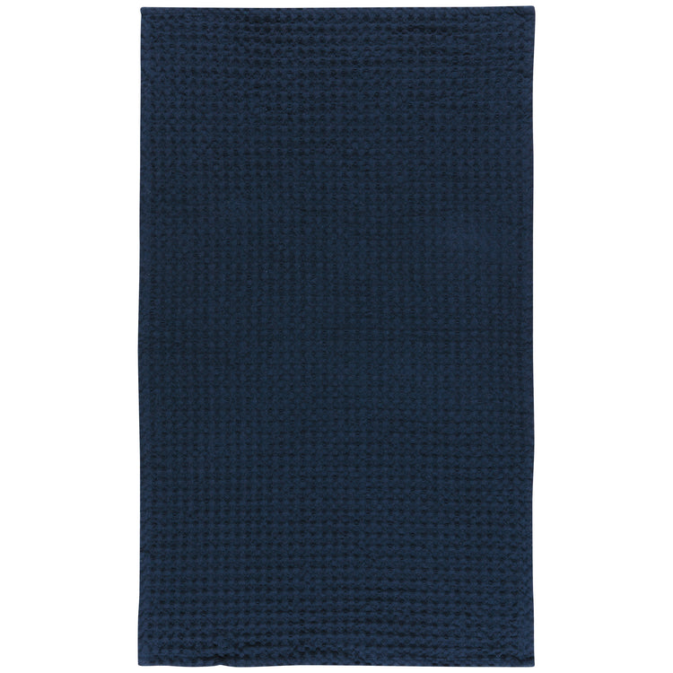Second Spin Navy Waffle Dishtowel Set of 2