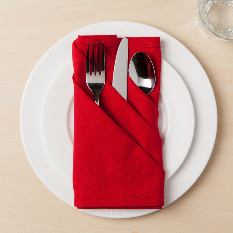 Spectrum Napkins Chili Red Set of 4