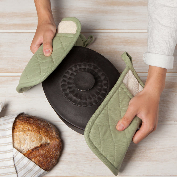 Superior Sage Green Pocket Potholder