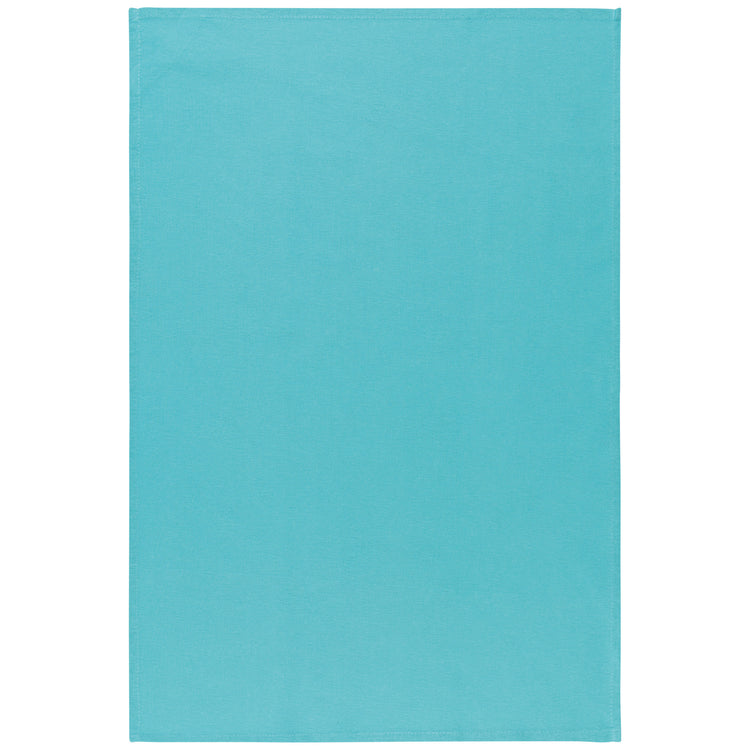 Lemon Turquoise Grenadine Floursack Dishtowels Set of 3