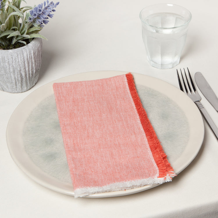 Clay Chambray Napkins Set of 4