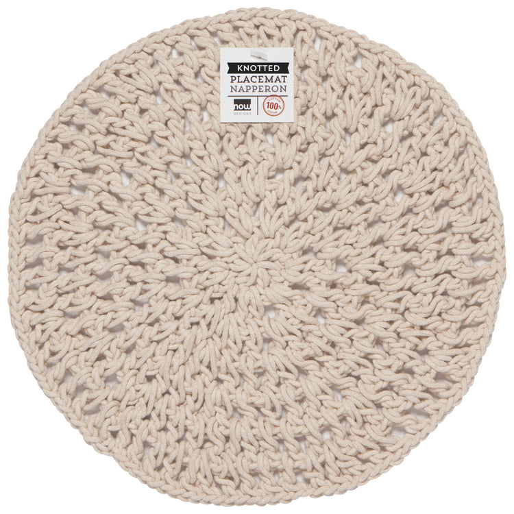 Knotted Natural Placemat