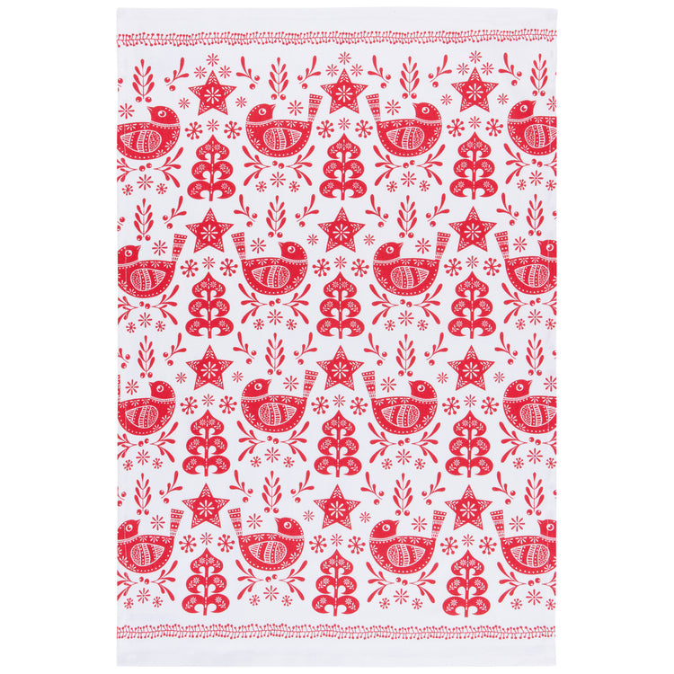 Snowbird Cotton Dishtowel
