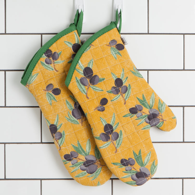 Olives Chef Oven Mitt