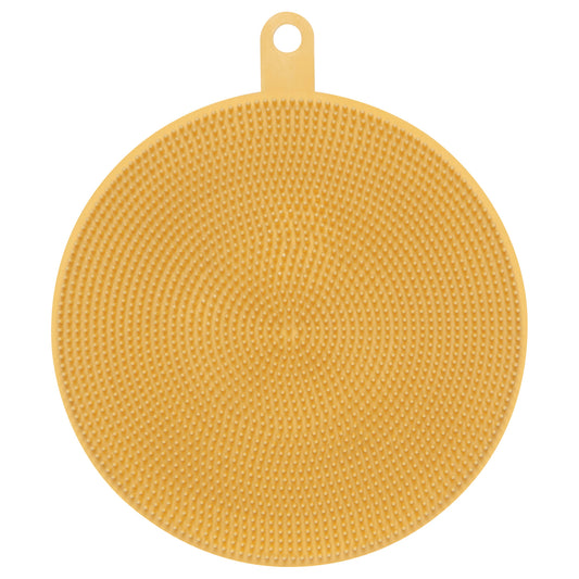 Scrub Bub Sunrise Yellow Silicone Scrubber