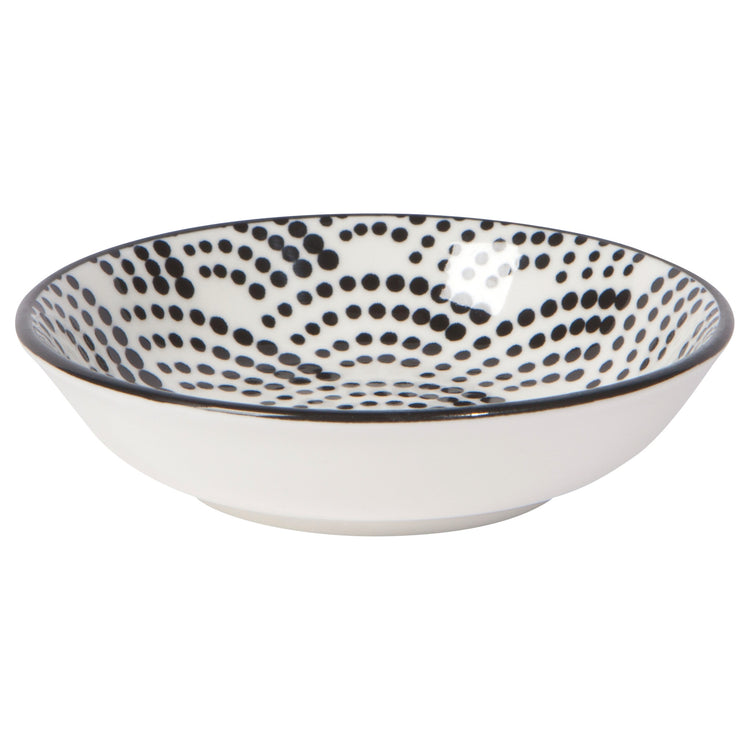 Bits and Dots Stamped Pinch Bowls Set of 6