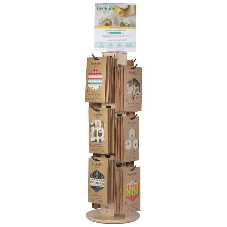 Beeswax Wrap Counter Display