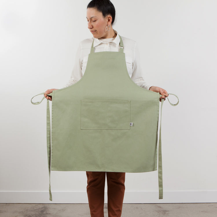 Sage Green Chef's Apron