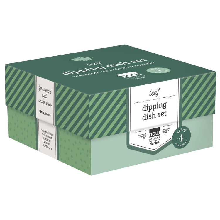 Leaf Dipping Dishes Set of 4