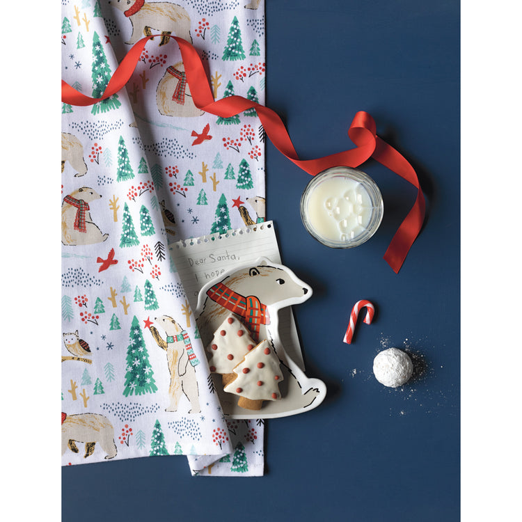 Winter Wilderland Shaped Dish