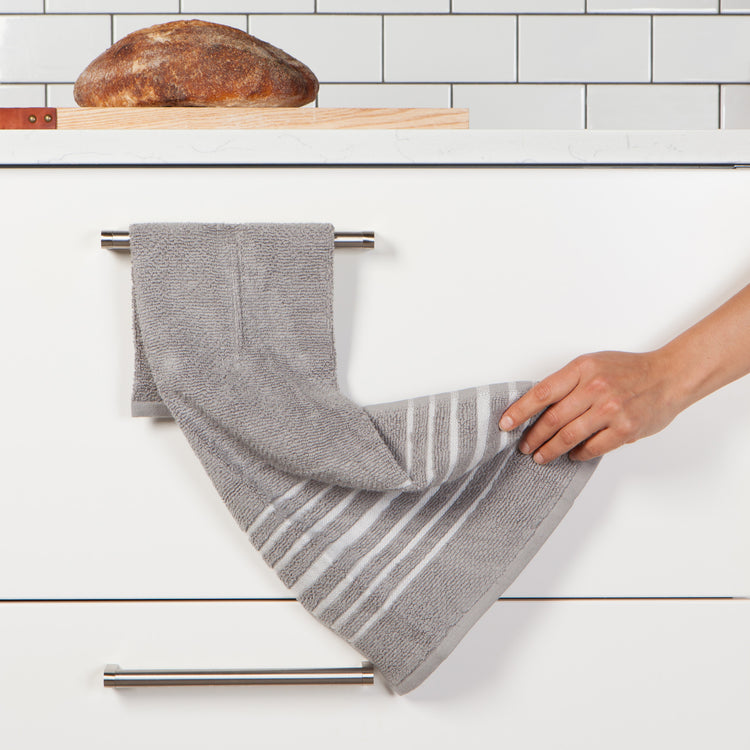 Hang-Up London Gray Dishtowel