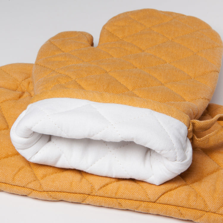 Ochre Stonewash Oven Mitt