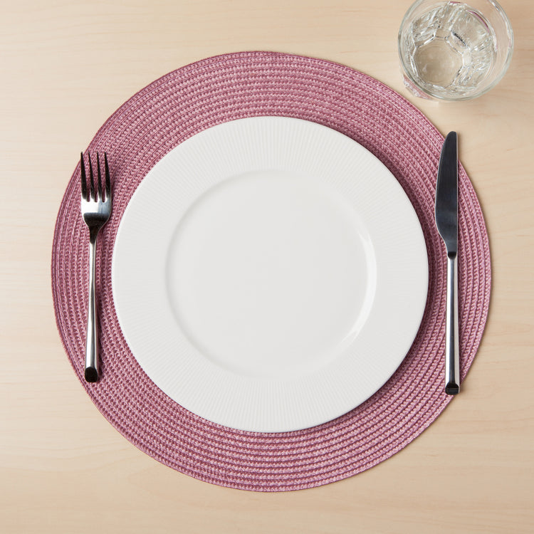 Disko Mauve Round Placemat