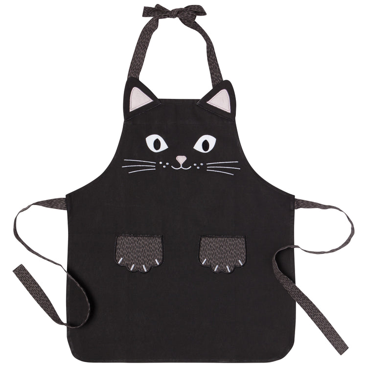 Cat Kid's Apron and Hat Set