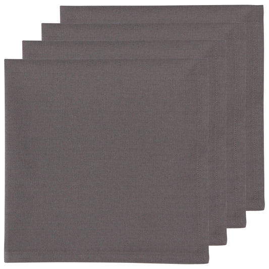 Spectrum Napkins Charcoal Set of 4