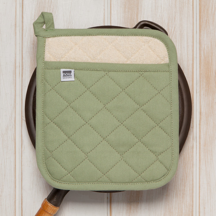 Superior Sage Green Pocket Potholder