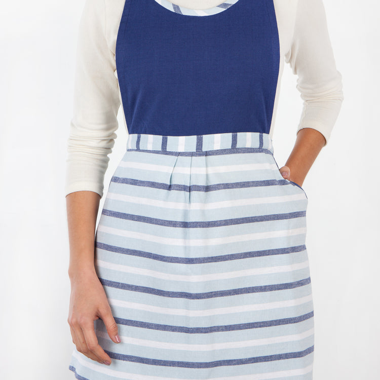 Seaside Stripe Petite Apron